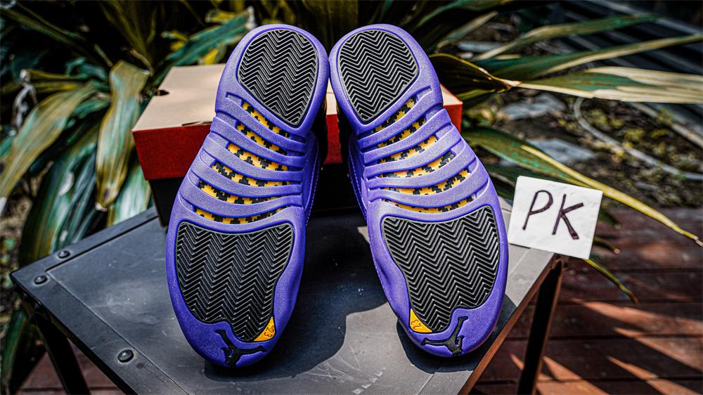 PK GOD Jordan 12 Retro Field Purple RETAIL MATERIALS READY TO SHIP